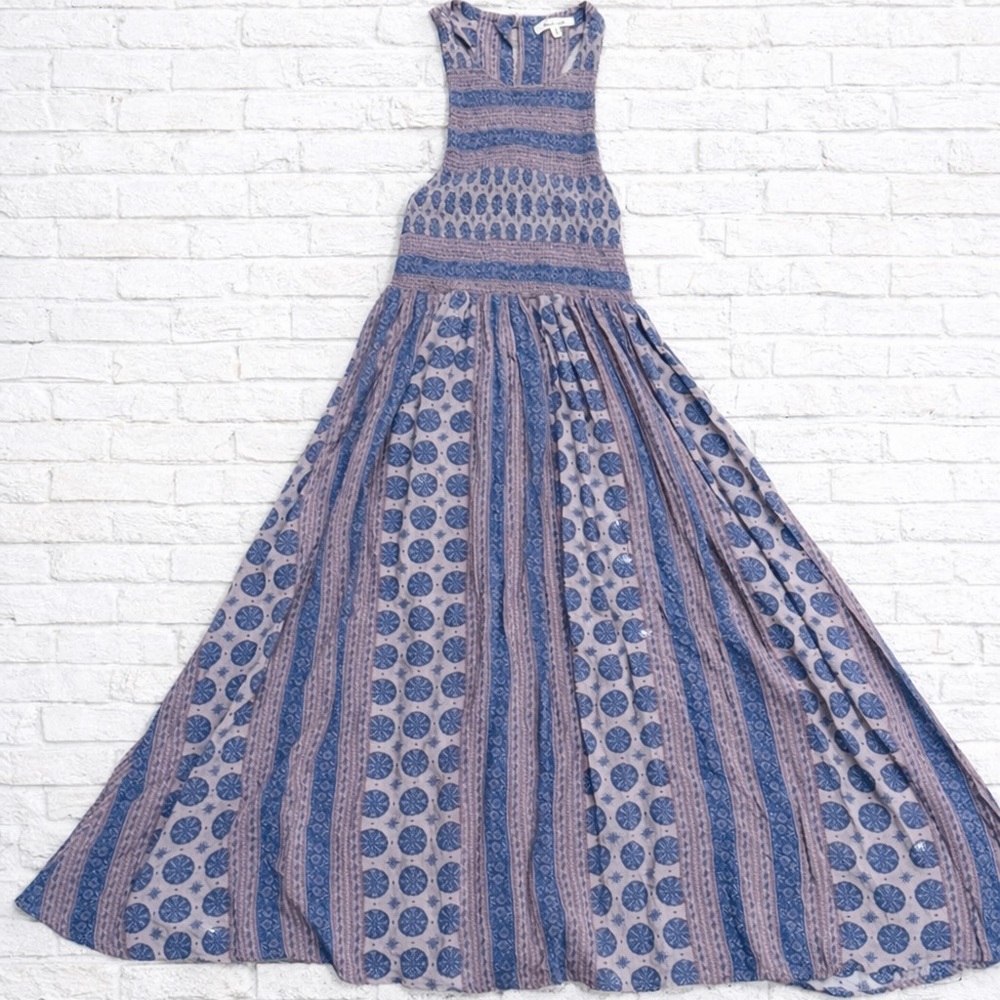 bleuh ciel smocked Maxi Dress